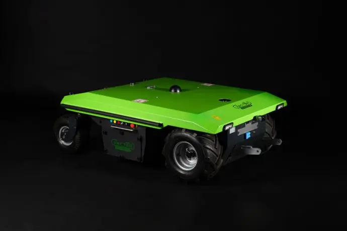Autonome Maaimachine Ruw Terrein en Steile Hellingen | Vector Machines