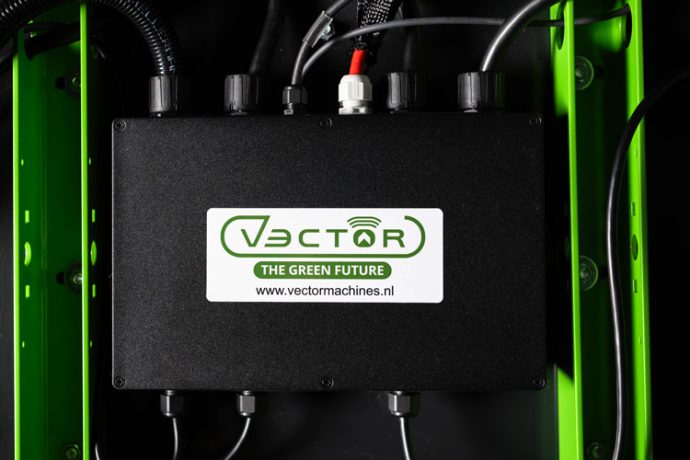 Computer hardware autonome maairobot Vector zonnepark autonomie"