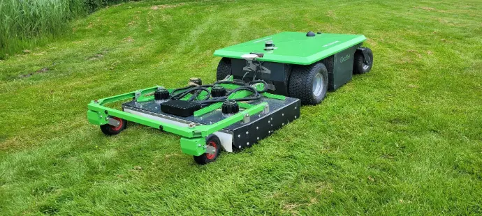 Autonoom grasmaaien golfbanen rough en green grasmaaien maairobot