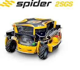 Spider 2SGS Steile Hellingen Radiografisch Maaien | Vector Machines