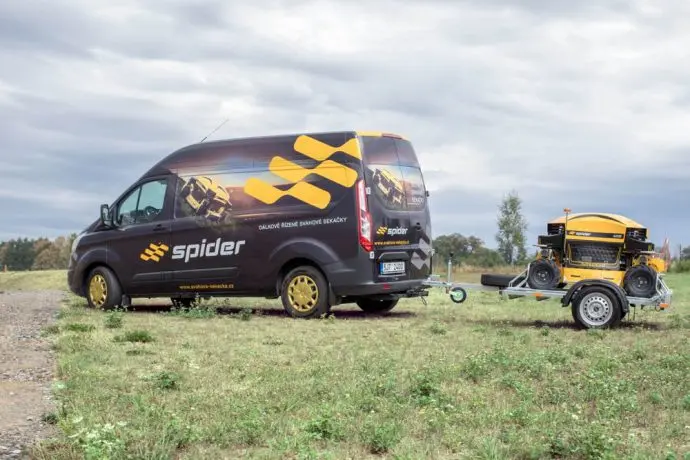 Spider Transport Aanhangwagen Vervoeren Cross Liner