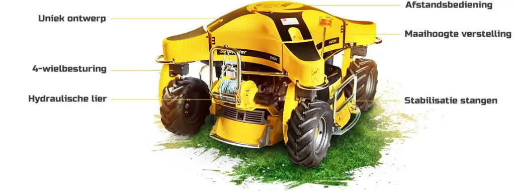 Spider ILD01 Afstand bedienbare Grasmaaien