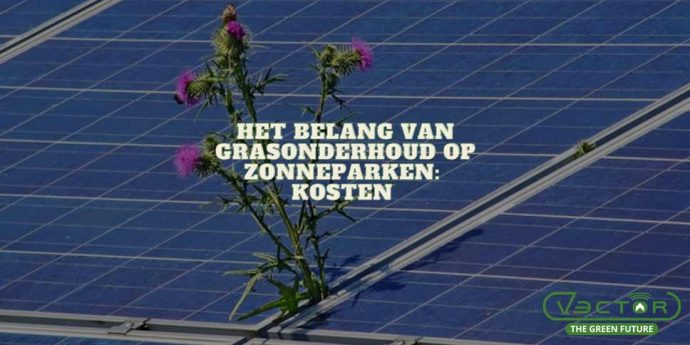 Kosten gras onderhoud maaien zonnepark | Autonoom grasmaaien zonnepark | Kosten groenonderhoud zonnepanelen | Vector Machines