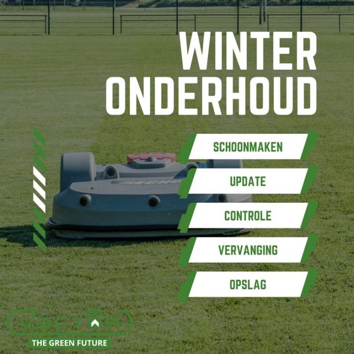 Winter Maintenance Mowing Robot Sports Field Mowing Robot Echo Football Field | Vector Machinery